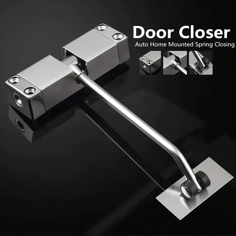 Close Doors Quietly & Smoothly 🚪✨ Adjustable Silent Door Closer