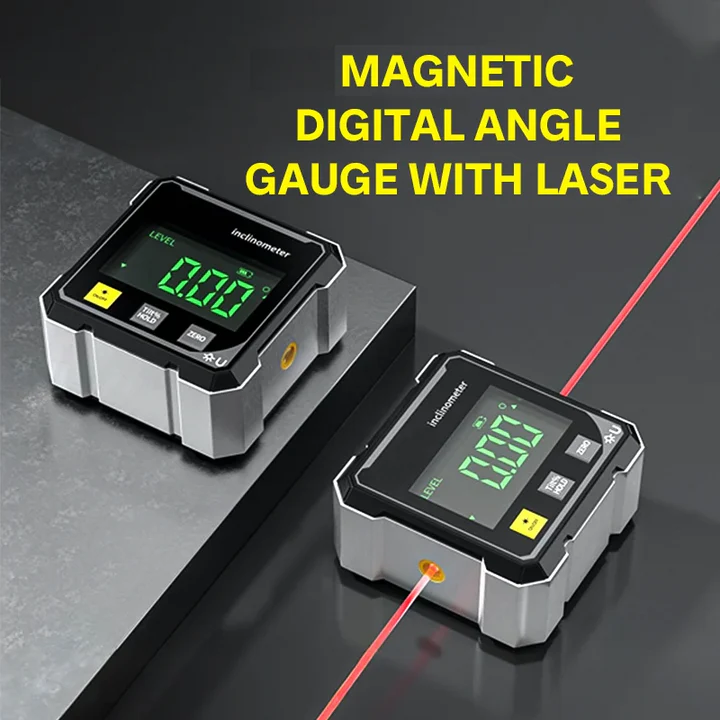 Digital Magnetisk Sider Laser Inklinometer