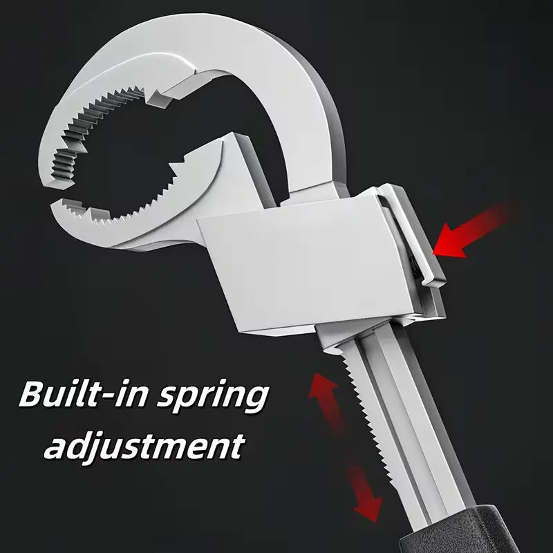 Universally Adjustable Double Open-end Wrench