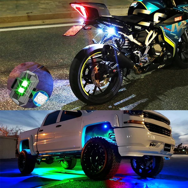 🔥 Wireless Mini Strobe LED Warning Light for Vehicles🔥