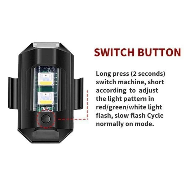 🔥 Wireless Mini Strobe LED Warning Light for Vehicles🔥