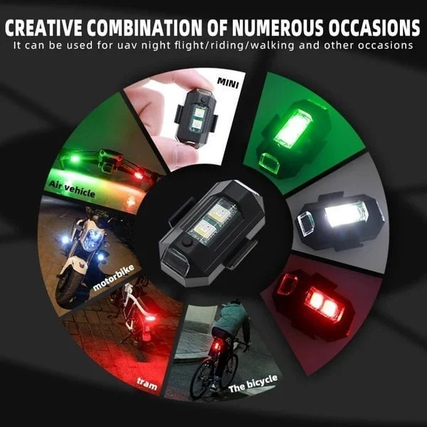 🔥 Wireless Mini Strobe LED Warning Light for Vehicles🔥