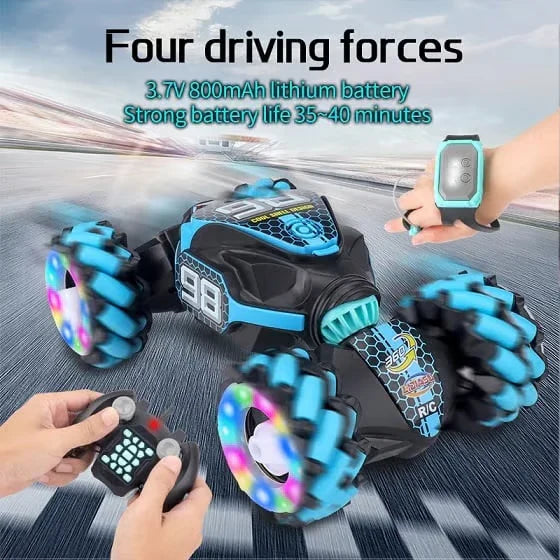 🚗 Gesture Sensing RC Stunt Car with Lights & Music – Now on Sale! 🚗