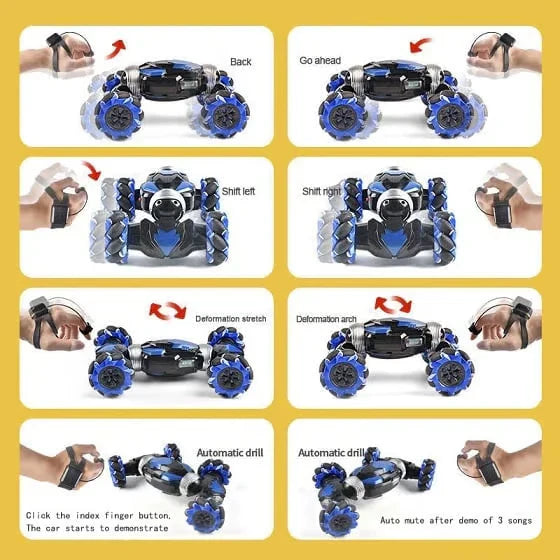 🚗 Gesture Sensing RC Stunt Car with Lights & Music – Now on Sale! 🚗