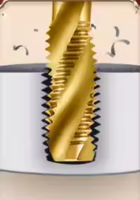 🔧 6-Piece Metric Thread Tap Drill Bits Set