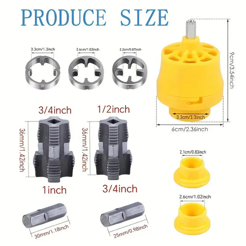 10 Pipe Threading Tool Set