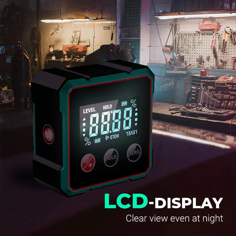 🎁2082 Magnetic Digital Angle Finder with Electronic Laser