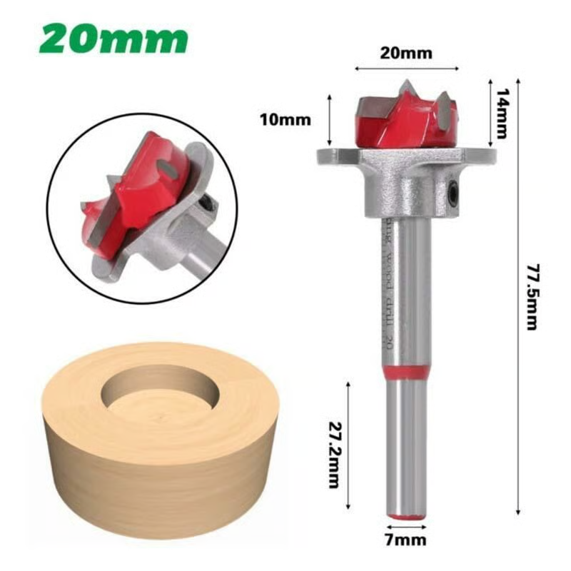 🔥Positioning Woodworking Drill Bit Set（5PCS Excluding machines）