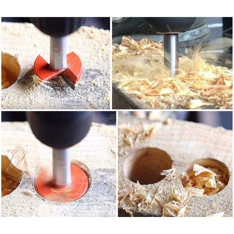 🔥Positioning Woodworking Drill Bit Set（5PCS Excluding machines）