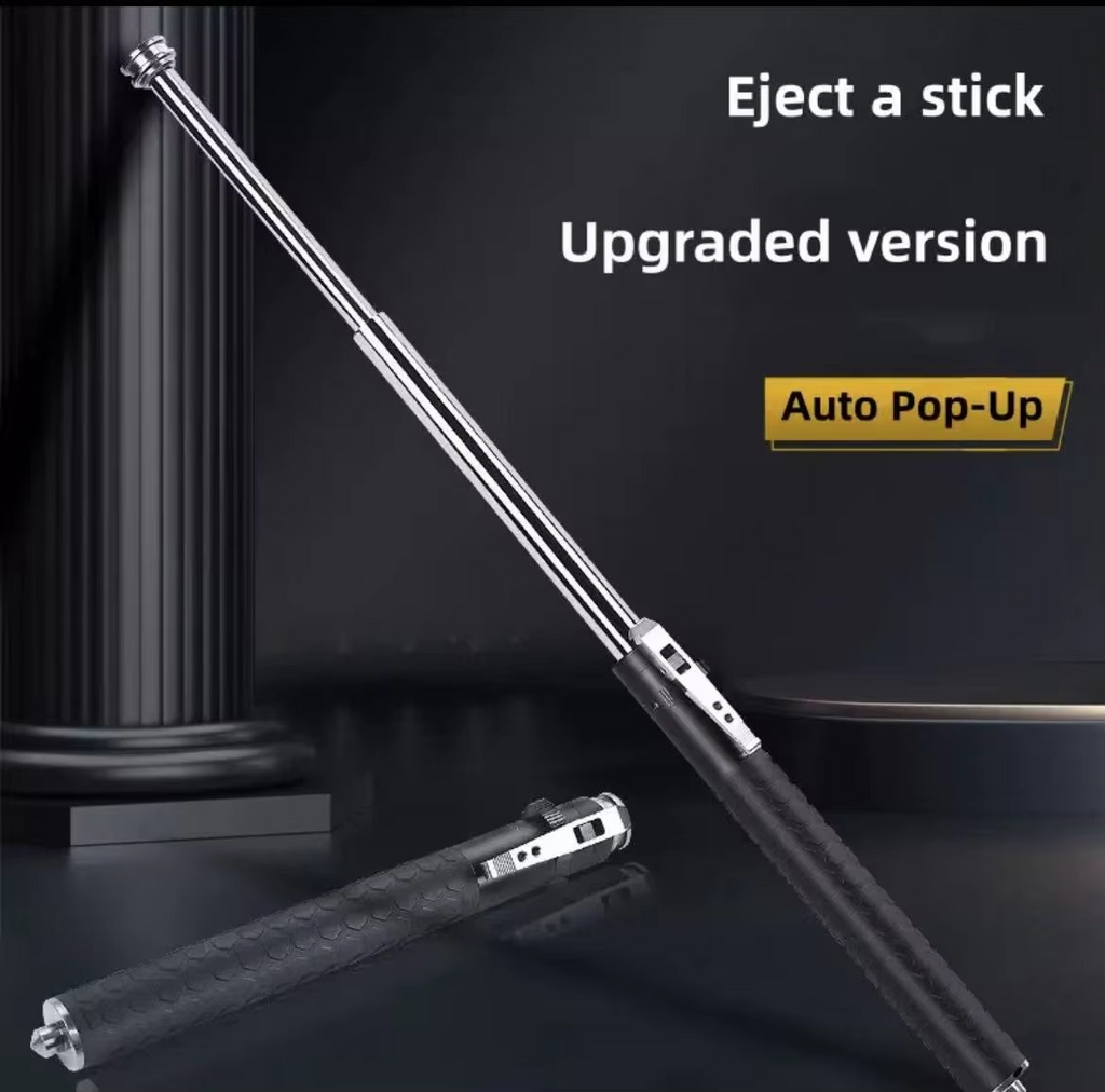 Automatic Spring Expandable Baton – Self-Defense Weapon,