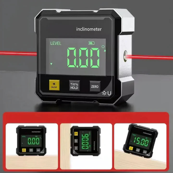 Digital Magnetisk Sider Laser Inklinometer
