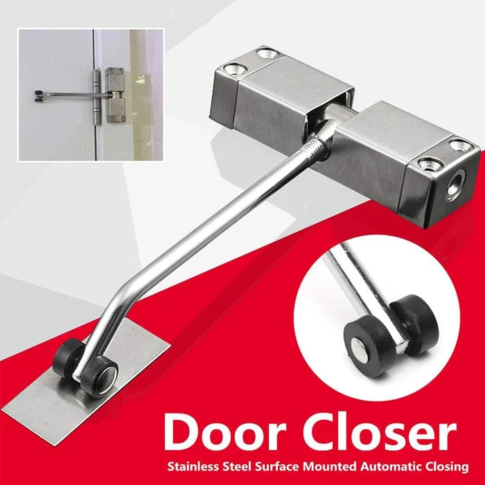 Close Doors Quietly & Smoothly 🚪✨ Adjustable Silent Door Closer