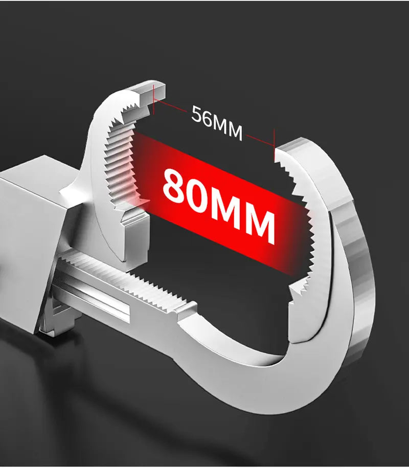 Universally Adjustable Double Open-end Wrench