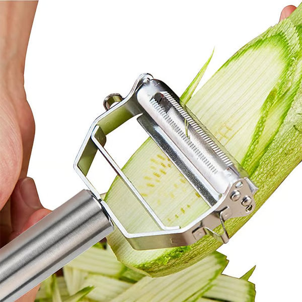 Multi-Purpose Stainless Steel Vegetable Peeler（TWO PCS）