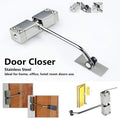 Close Doors Quietly & Smoothly 🚪✨ Adjustable Silent Door Closer