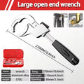 Universally Adjustable Double Open-end Wrench
