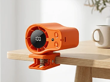 Hands-Free Personal Cooling Fan with LED Display