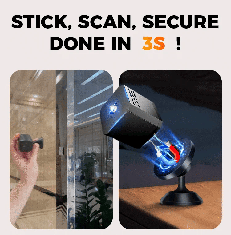Mini Magnetic Smart HD Security Camera