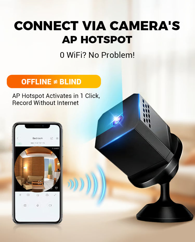 Mini Magnetic Smart HD Security Camera