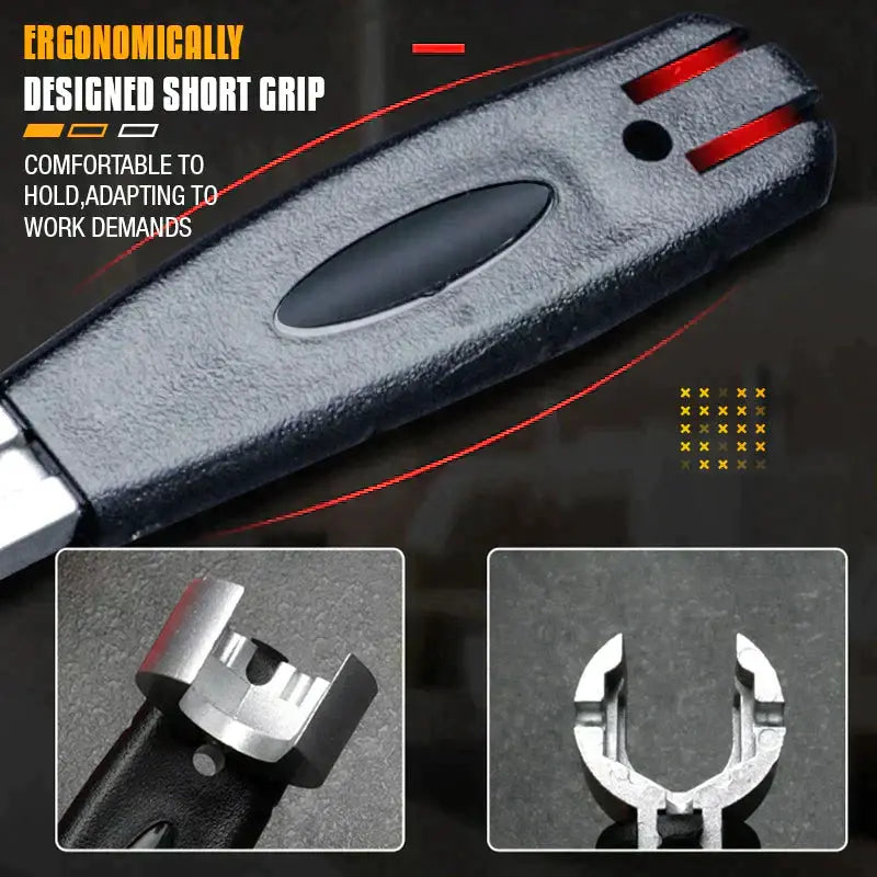 Universally Adjustable Double Open-end Wrench