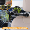 USB Car Cooling Fans for Backseat