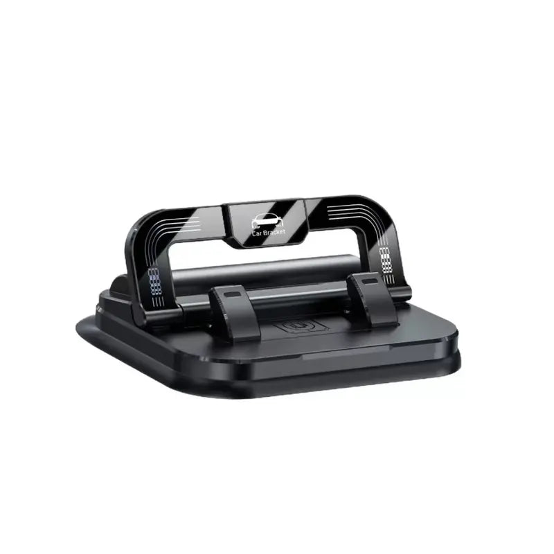 2-in-1 Suction Cup Car Phone Holder with Parking Number Plate