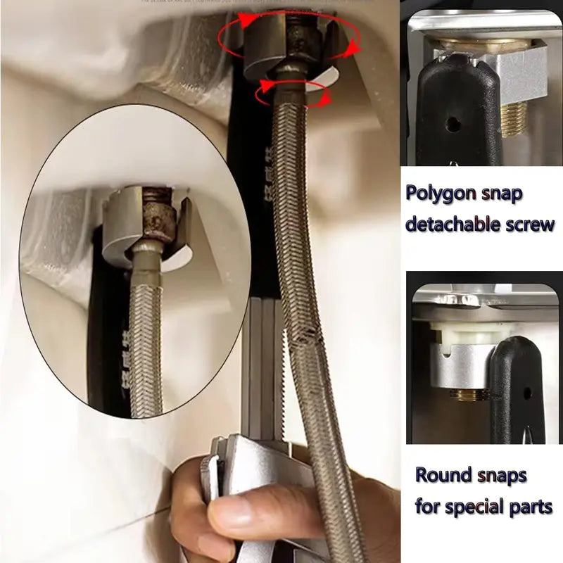 Universally Adjustable Double Open-end Wrench