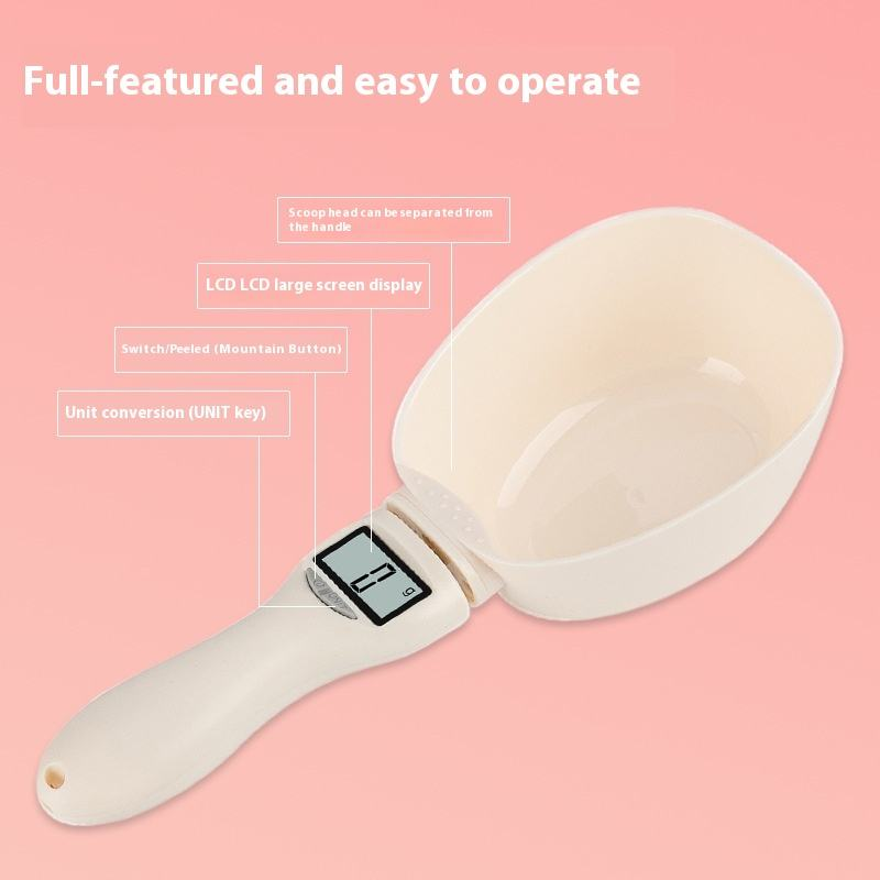 Digital Measuring Scoop – Accurate Kitchen Food Scale